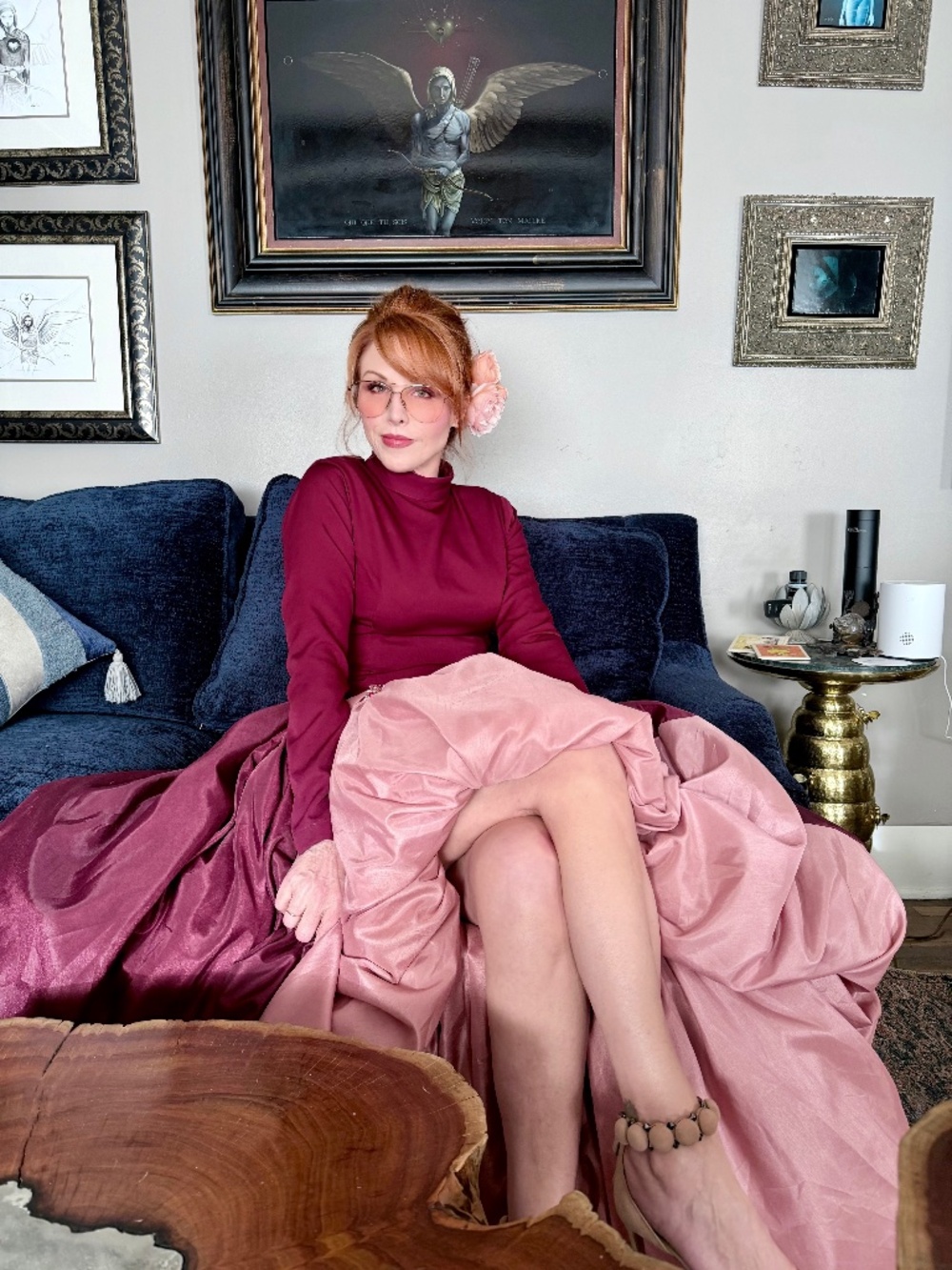 Moulin rouge style bubble dress